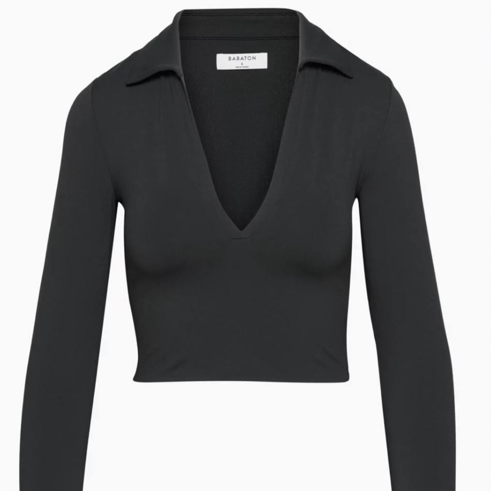 Aritzia (Babaton) Contour Polo Longsleeve
